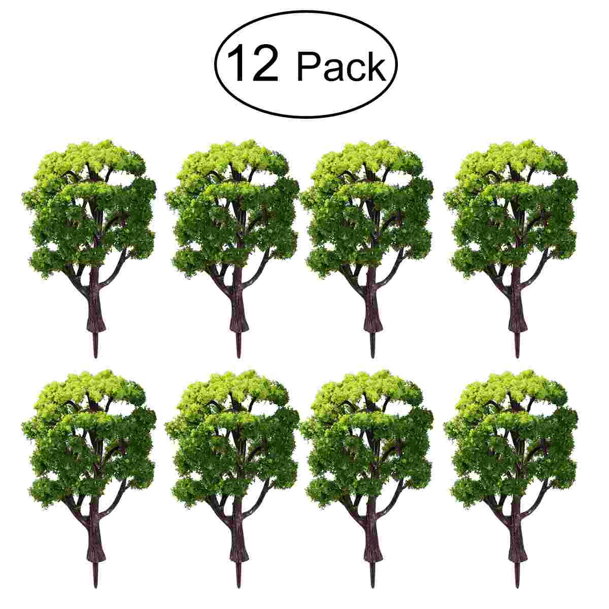 

1:50 Train Scenery Landscape Model Trees Figurines Miniatures Decoration Crafts Home Decor
