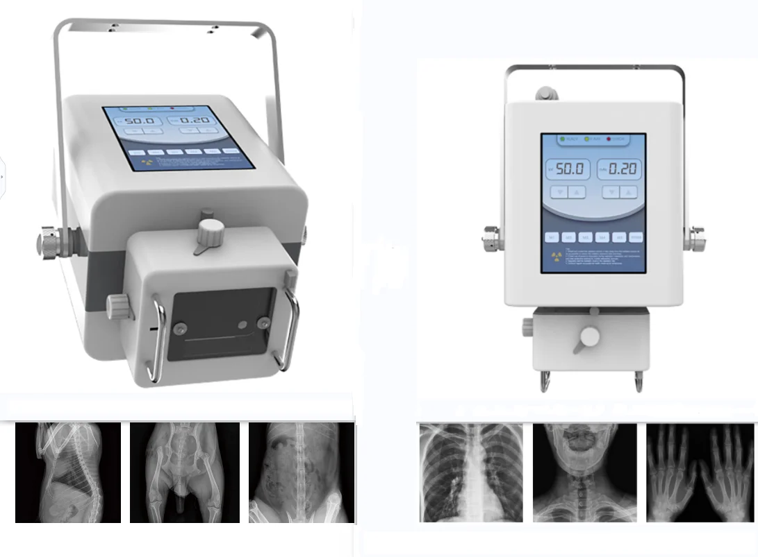 ския НОВЫЙ цифровой портативный высокочастотный рентгеновский аппарат Human Vet