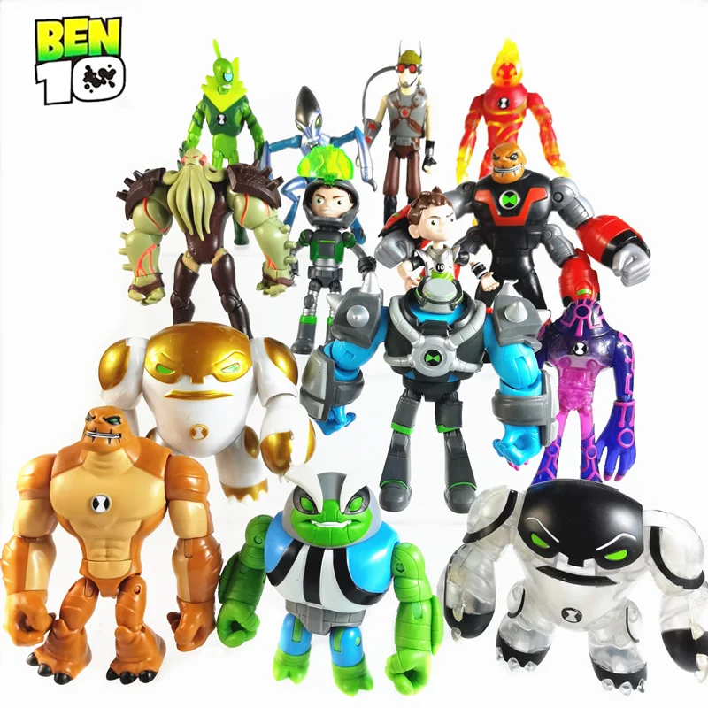 Фигурка героя Omnitrix BEN10, кукла Гвен бен Теннисон 10, игрушка теплоотдача, Серая масса, Кевин одиннадцать, Upchuck Wildmutt, детские подарки