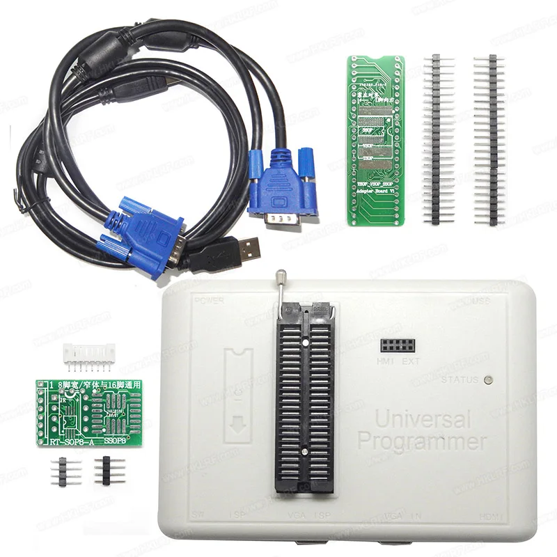 

Universal Ic Programmer Supports NOR NAND EMMC EC MCU ISP RT809H