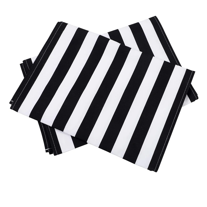 Полосатая настольная дорожка из полиэстера Настольная основа для комнатных и