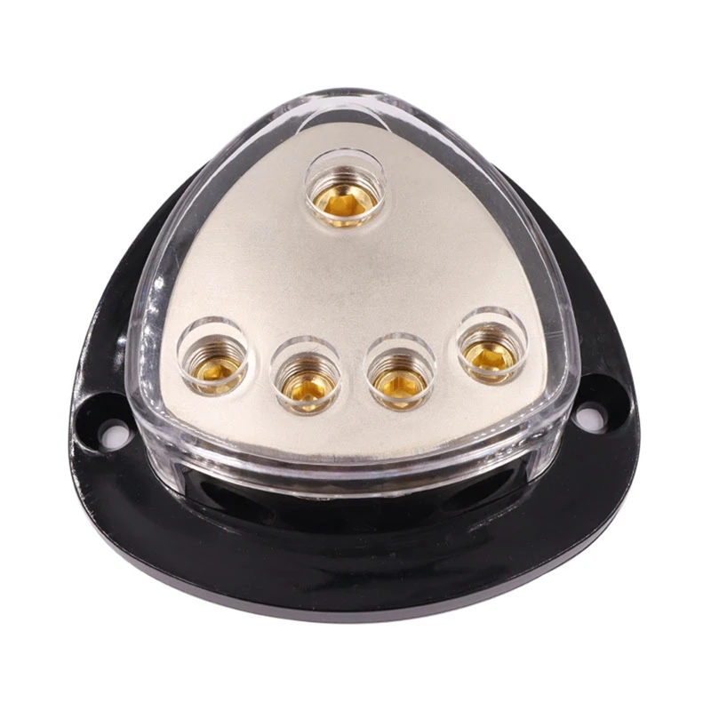 

4-полосная модификация автомобильного аудиоблока/наземного распределительного блока, чистый одноточечный, четыре/один выход, четыре зазем...