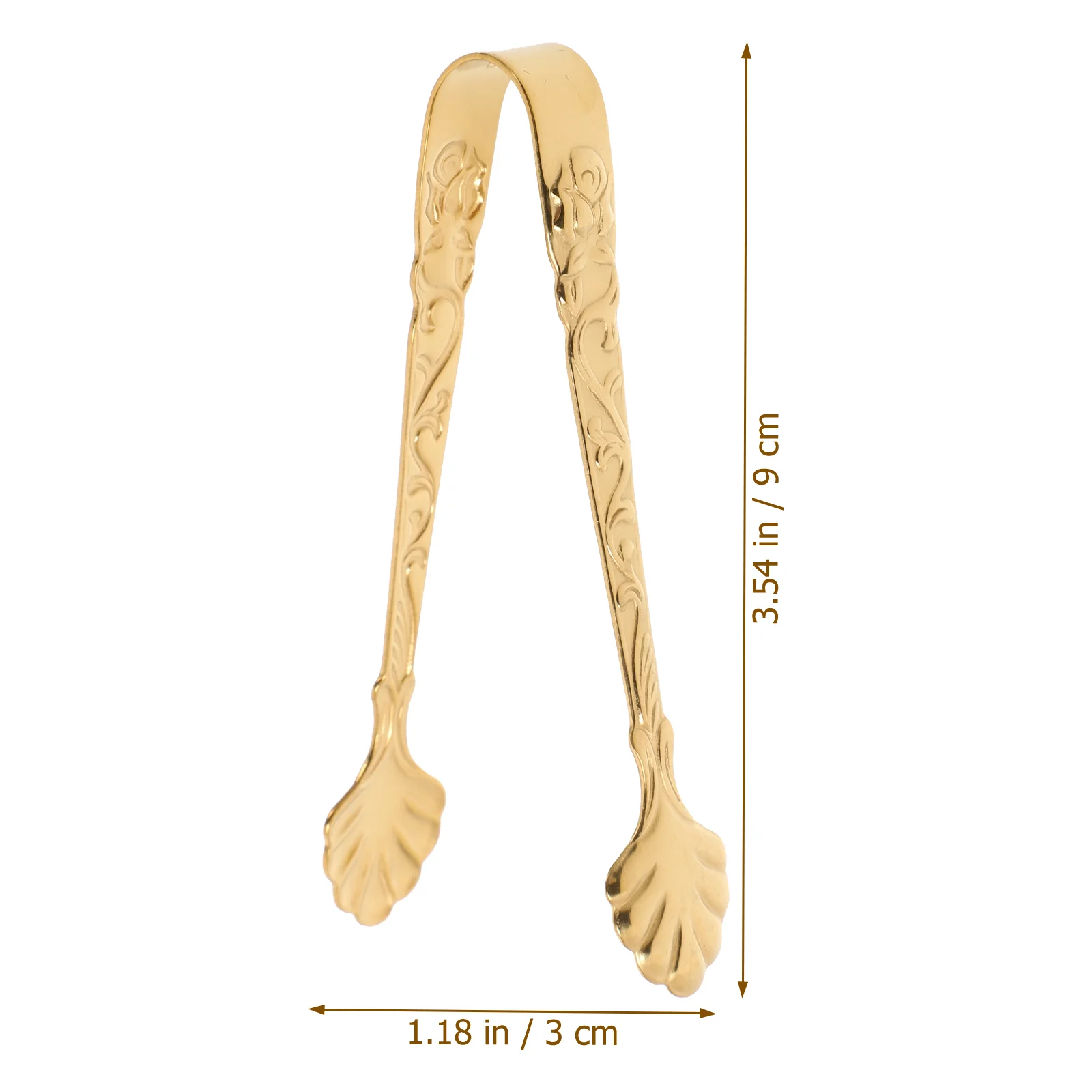2 шт. металлические зажимы для еды кубики конфет и сахара серебряные