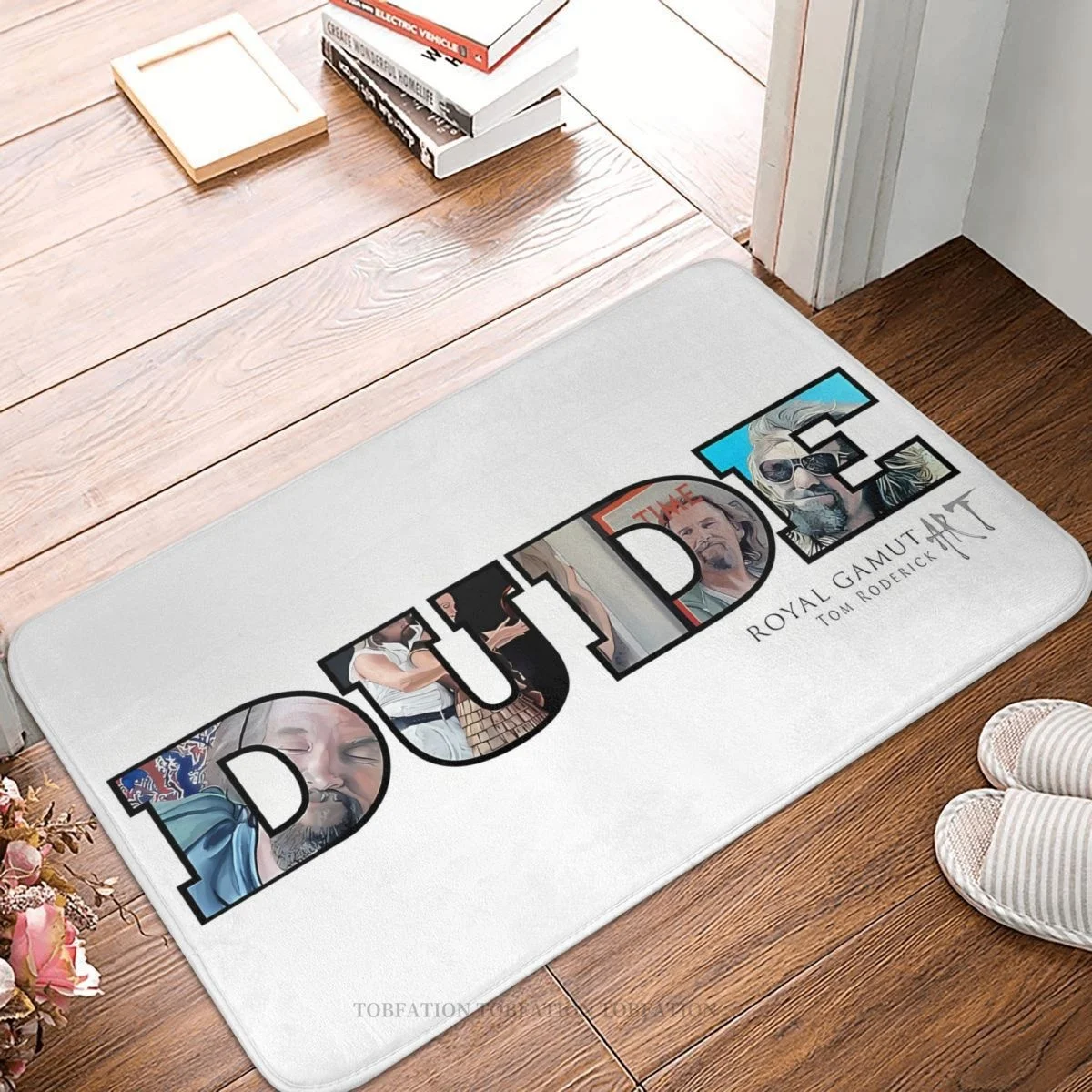 

The Big Lebowski Non-slip Doormat Bath Mat Dude Hallway Carpet Entrance Door Rug Home Decorative