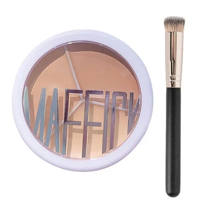 

Three Color Concealer Natural Waterproof Long Lasting Dark Circles Color Corrector For Face Concealer Makeup For All Skin Types