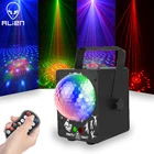 Лазерный проектор ALIEN RGB LED, 60 узоров, для дискотек, вечеринок, праздников