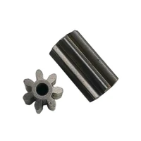 7t 0 8m iron pinion metal gear 0 8 module 7 teeth inner diameter 2mm loose fitting motor parts