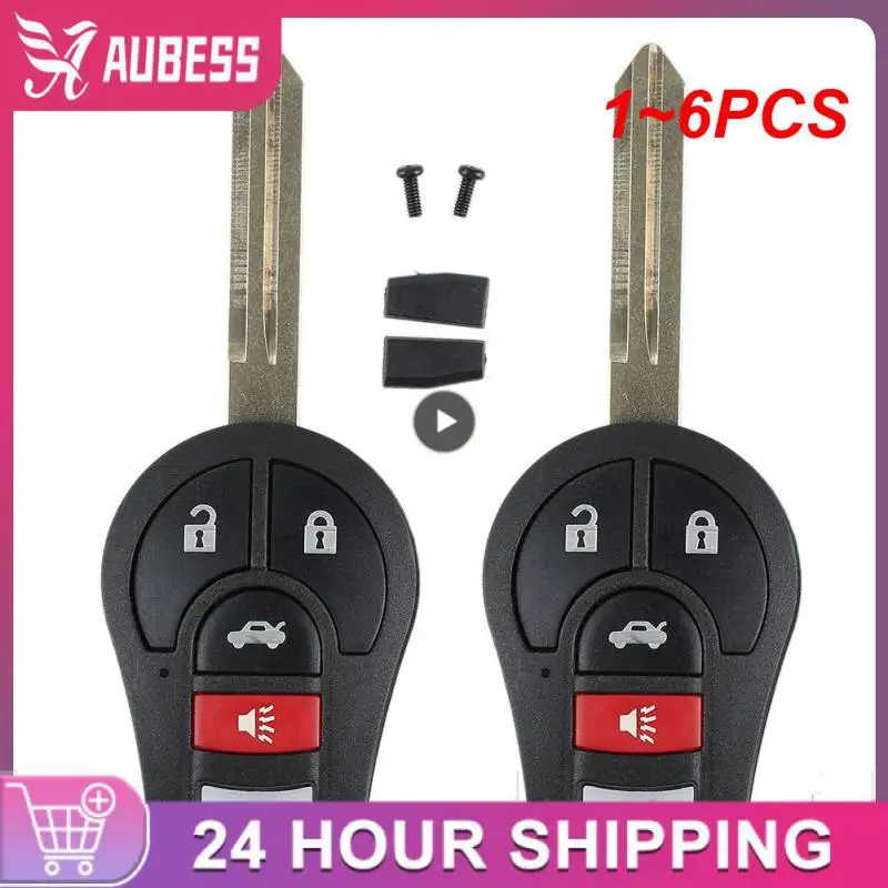 

1 ~ 6 шт. jingyuqin 315/433 Мгц дистанционный ключ для Nissan Sylphy Cube Juke Rogue Micra Qashqai Altima Maxima Sentra Versa передатчик