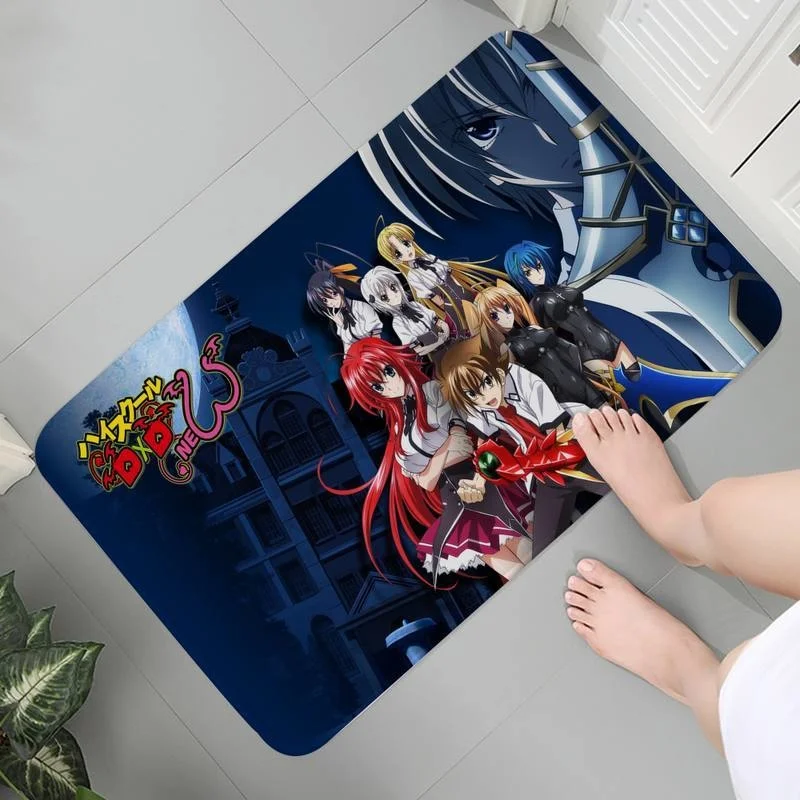 

Doormat Rug Living Anti-slip Soft Room Hallway Entrance Carpet Mats Kid Room High School Dxd Area Rugs Room Carpets Prayer Rug