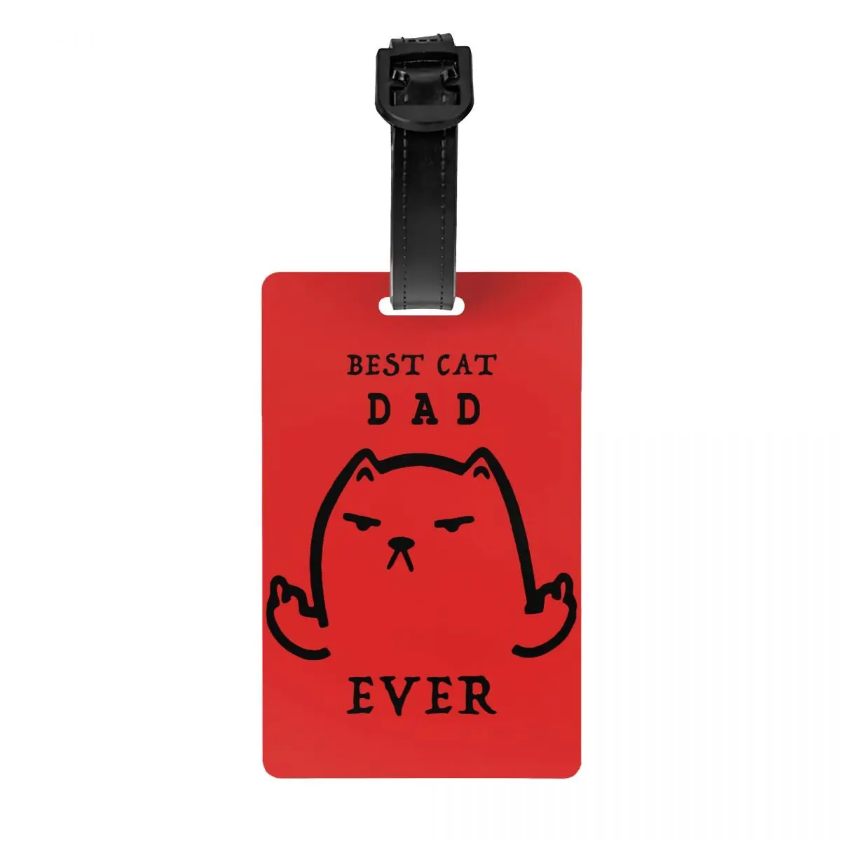 

Лучшие кошки, папа, аксессуары для путешествий, силикагелевый держатель с забавными кошками, багажные бирки, имя, идентификационный адрес