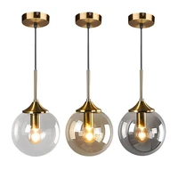 modern glass pendant light e14 loft hanging lamp for bedroom bar dining room 15cm5 9in indoor lighting fixtures