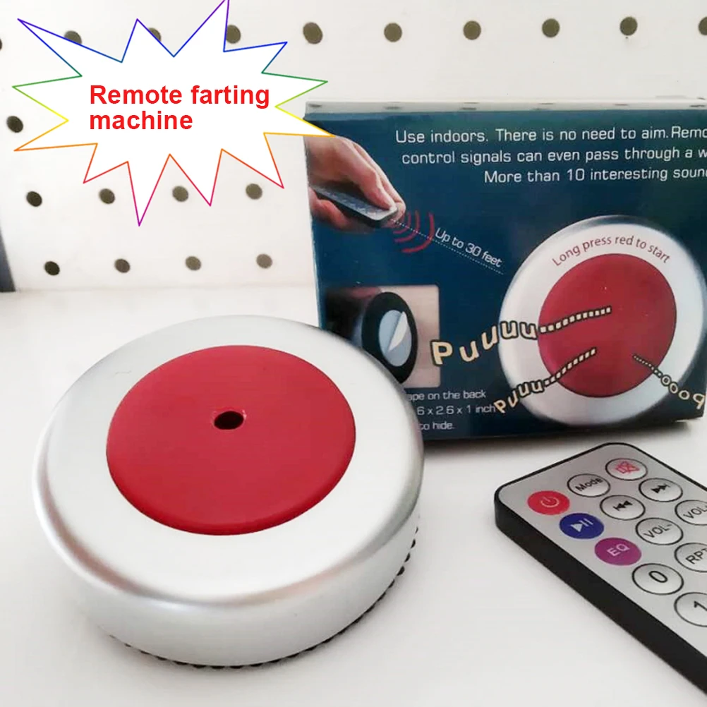 Забавный пульт дистанционного управления Fart Machine Remote Gag подарок Шутка розыгрыш Новинка звуковой генератор Spoof Toy