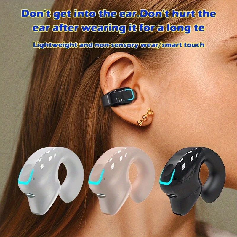 Фото Xiaomi GD28 Bluetooth-гарнитура с костной проводимостью, не вкладыши, дизайн с одним ухом, бизнес, спорт, фитнес, бег, гарнитура с зажимом для ушей №3