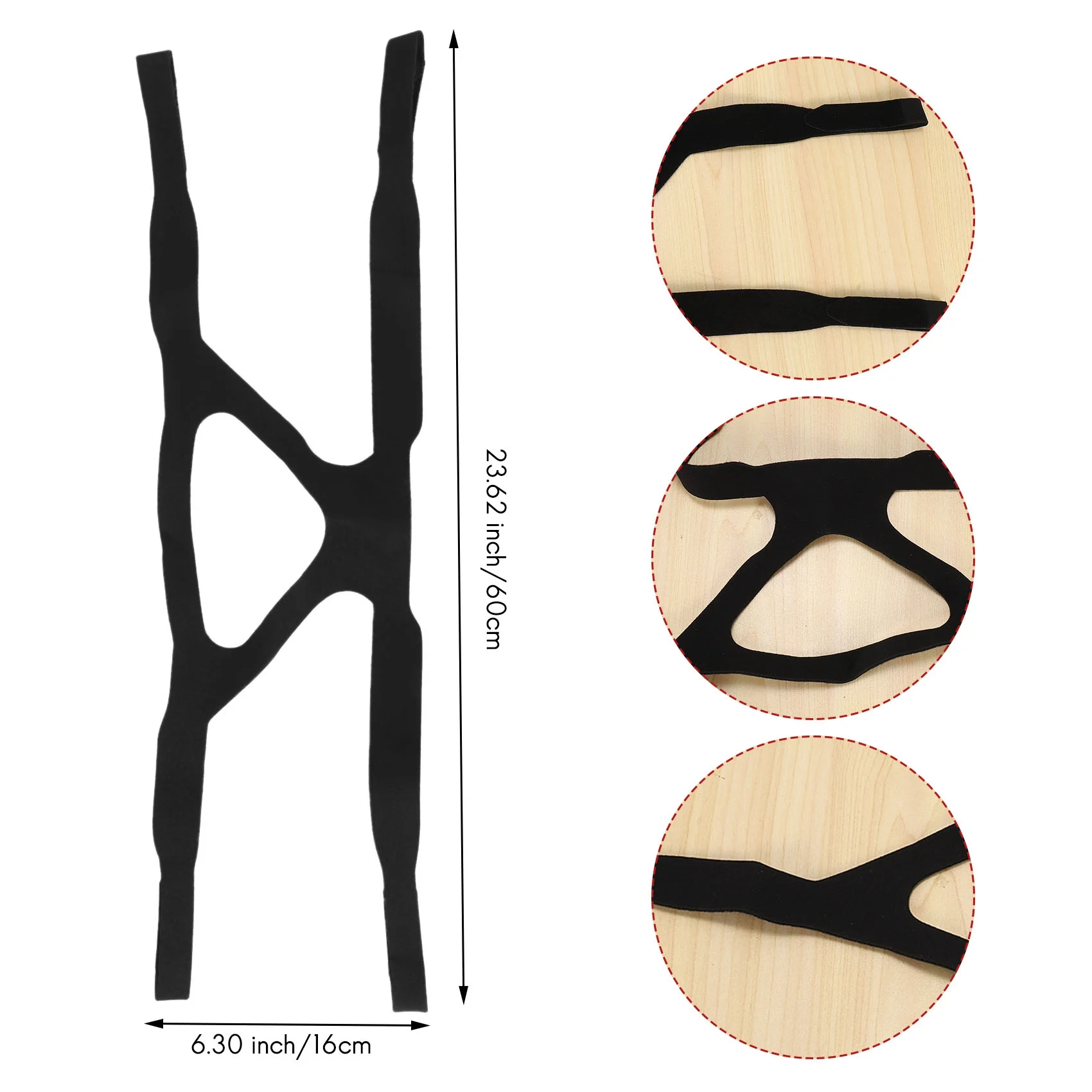 Универсальная сипап-маска ремешок для головных уборов серии сипап (только