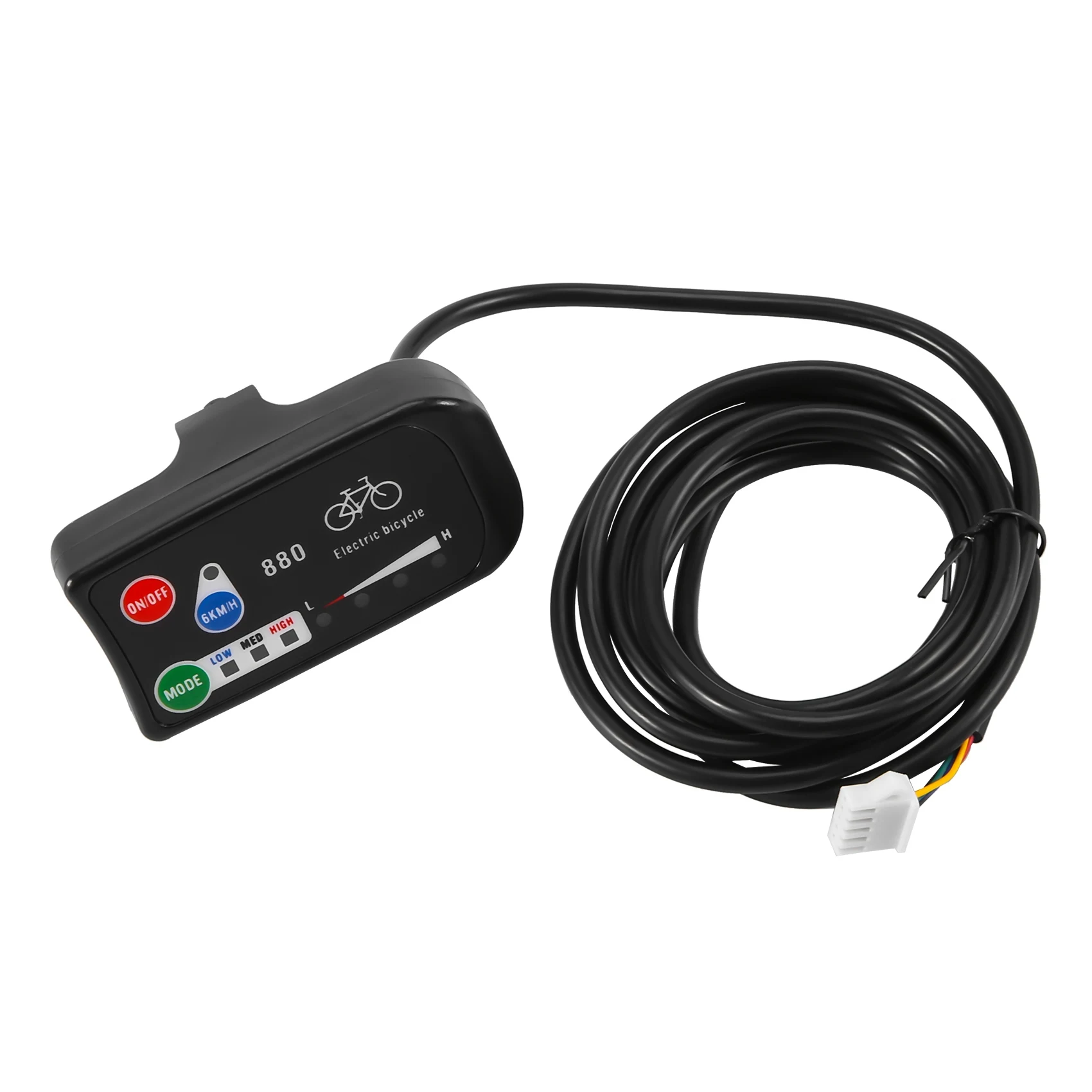 Светодиодный дисплей 24 В 36 48 Электрический велосипед KT LED 880 Панель управления