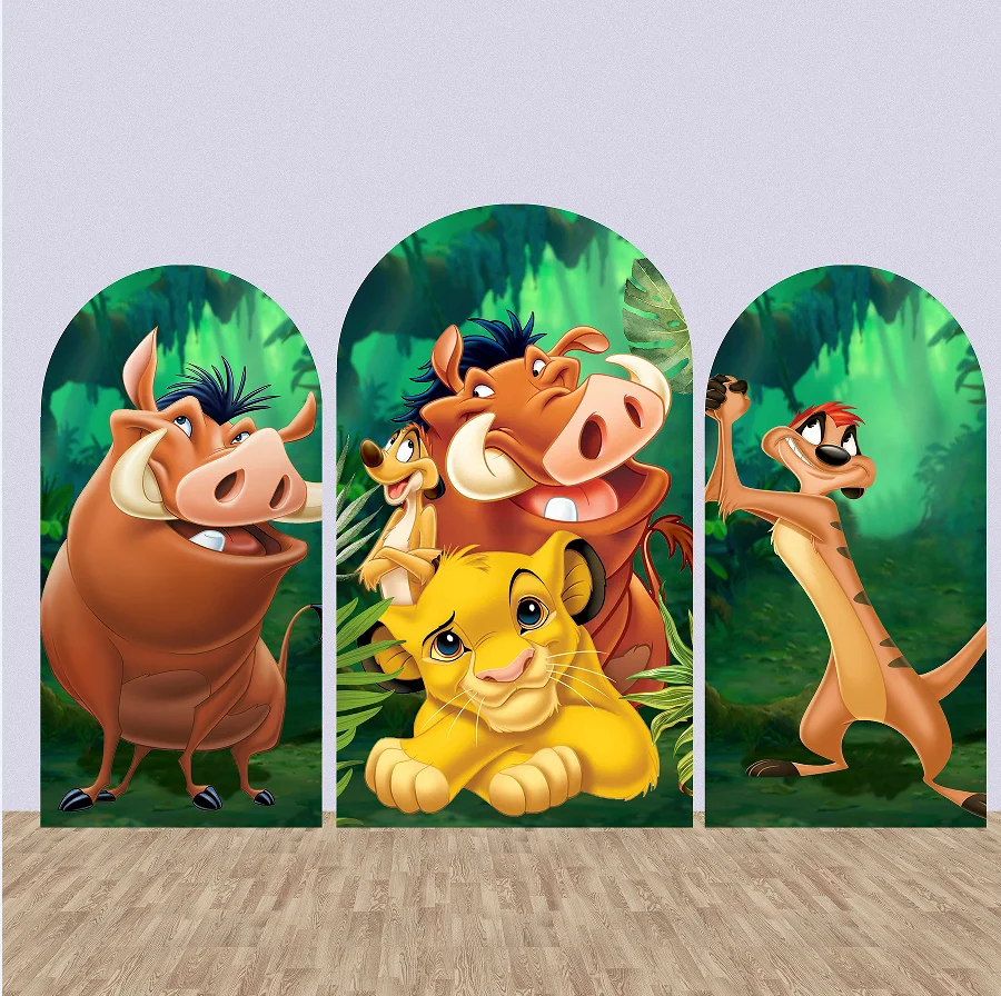 Jungle Theme  Party Decor Candy Dessert Table Cover Banner