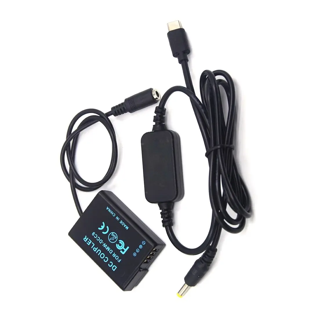 BLD10 Манекен аккумулятора DCC9 DC Coupler + кабель питания типа C для камеры Lumix DMC-GX1 DMC GF2 G3 G3K G3R G3T G3W G3EGK (art.: 3920cc6ce2ea4) - 3920cc6ce2ea4