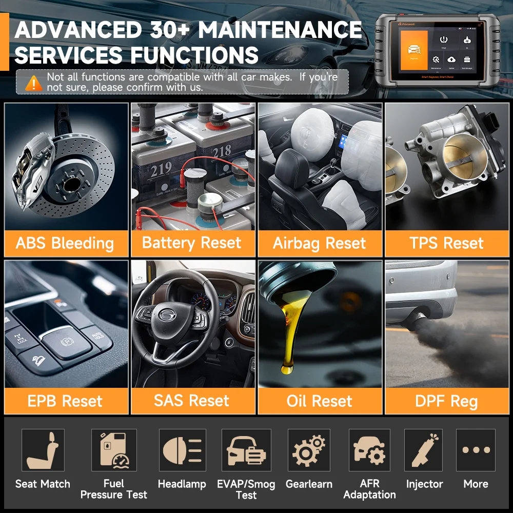 Инструмент программирования FOXWELL NT809TS TPMS все системы диагностики