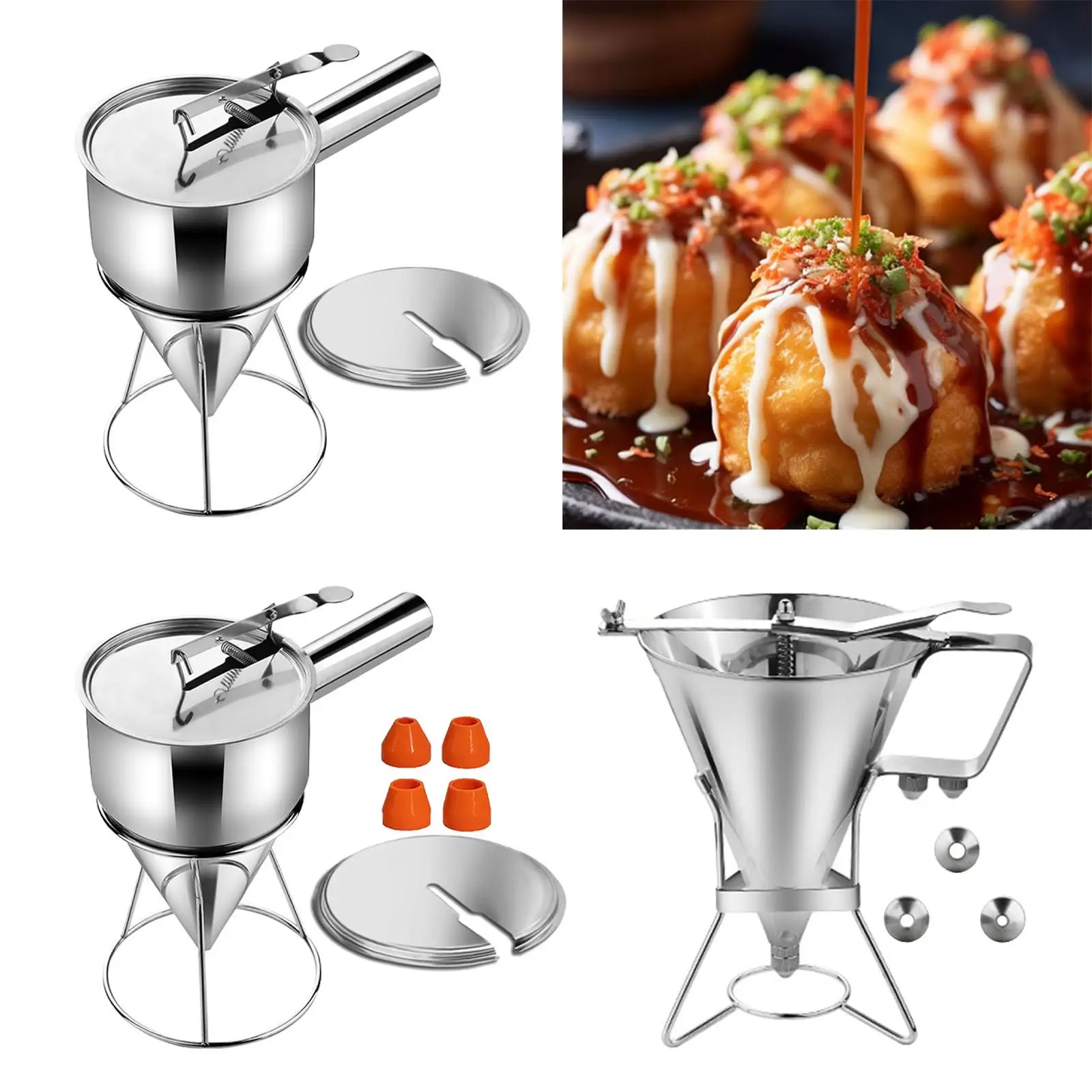 Диспенсер для теста воронка кухонный инструмент кондитерских изделий из