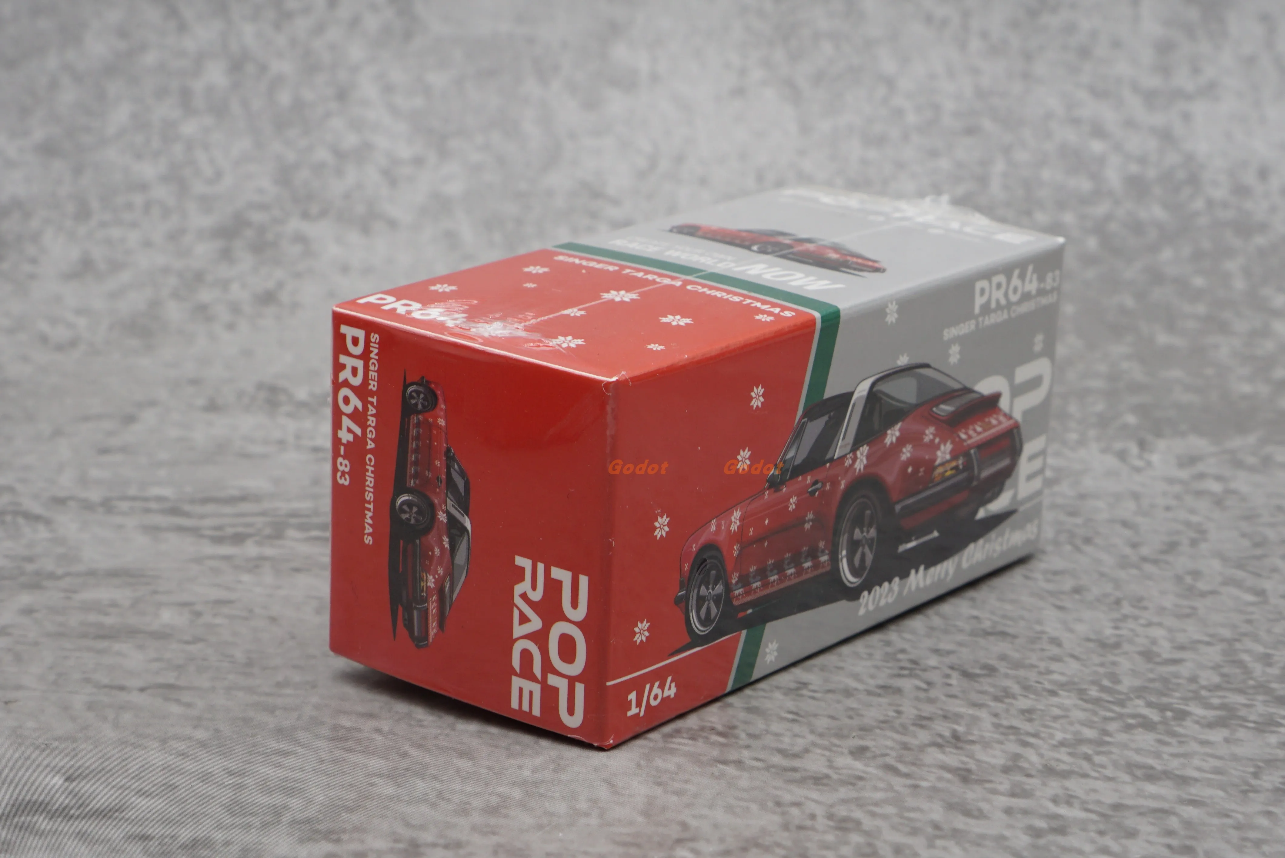 Игрушечная модель автомобиля из сплава poprace 1/64 Singer 964 911