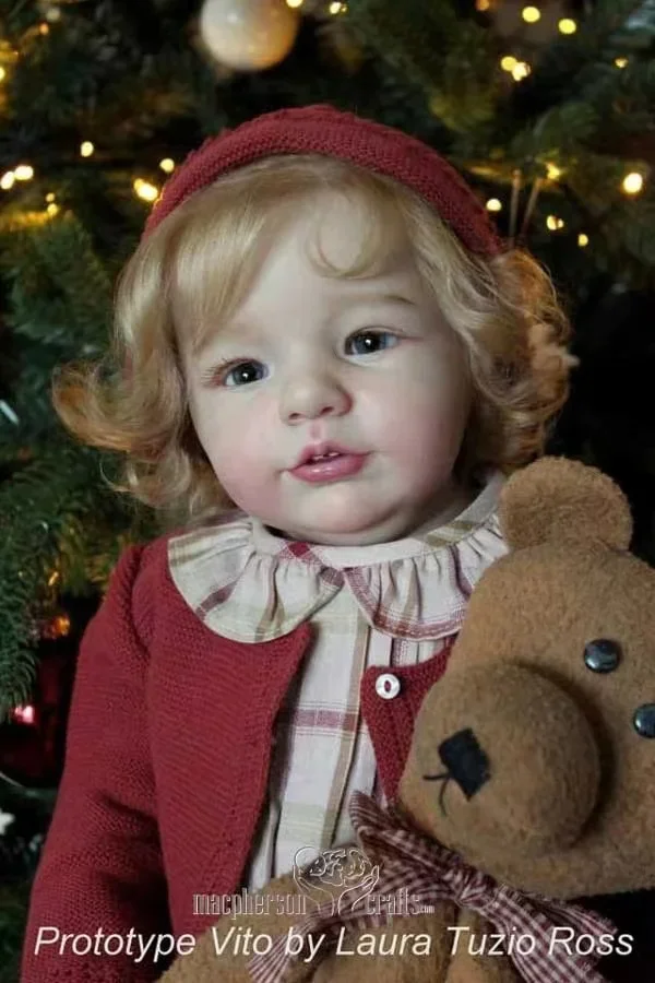 EGO 30-дюймовые стоячие ножки Vito от Laura Tuzio Ross Reborn Baby Doll Неокрашенные комплекты Soft Touch с сертификатом (art.: 3920ce2ddbc48) - 3920ce2ddbc48