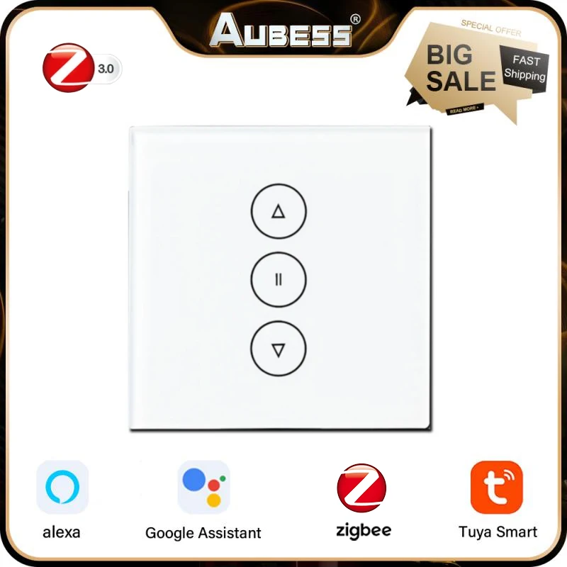 

Voice Control Smart Home 86 Panel Tuya 10a Touch Switches Work With Alexa Home Smart Switch App Remote Zigbee
