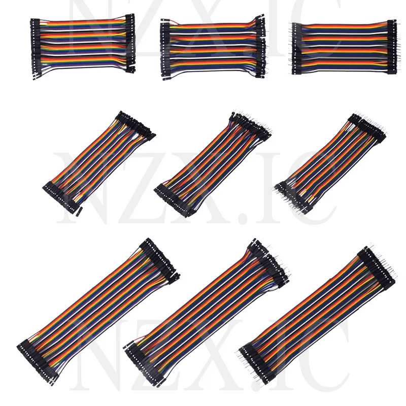 Кабель Dupont штырь-штырь 40 / 120 шт