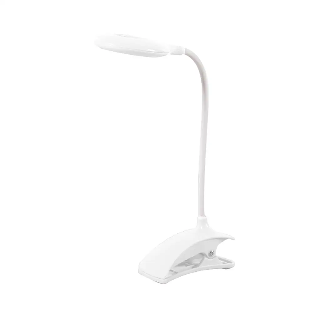 

Clip on Light Reading Lights Clamp Light with USB LED Desk Lamp Flexible Night Light for Reading/Bed Headboard Headbaord Light