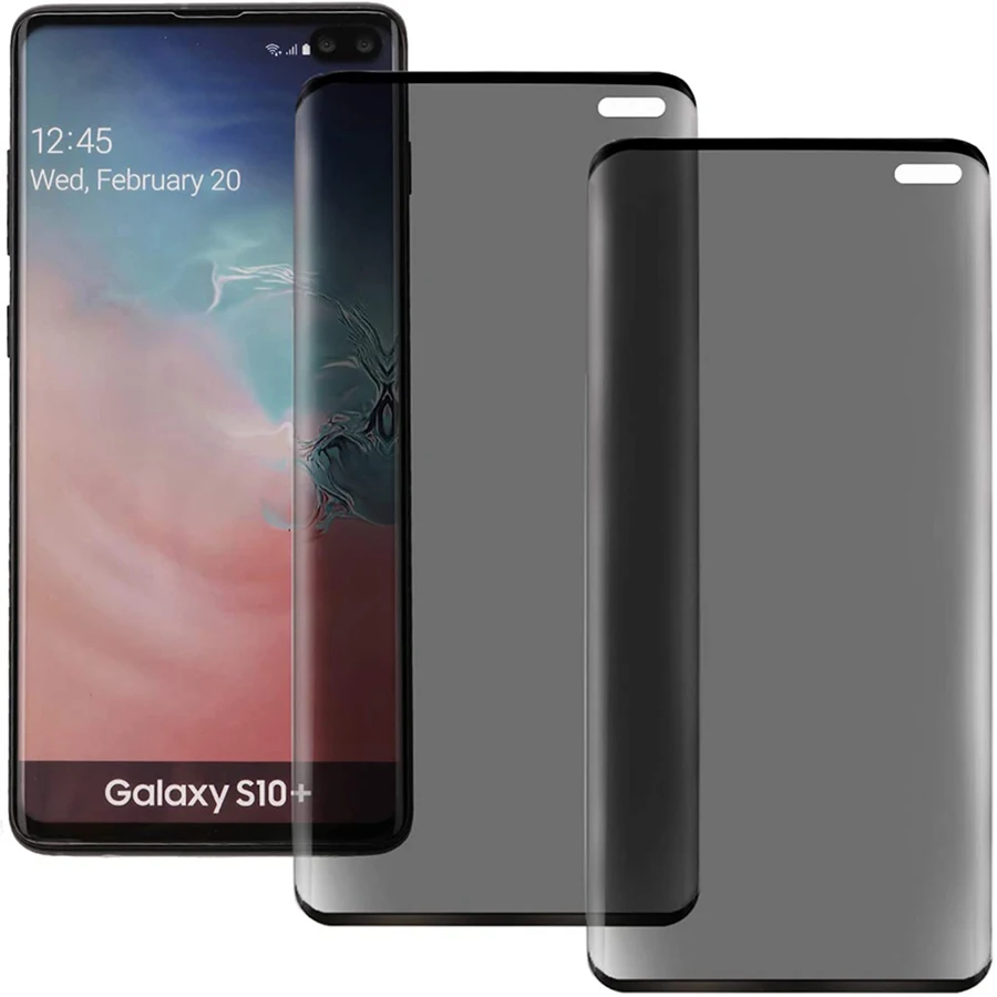 

Full Curved Anti Spy Tempered Glass For Samsung Galaxy S22 S21 S20 Plus Note 9 20 Ultra Screen Protector For Samsung A52s A72 5G