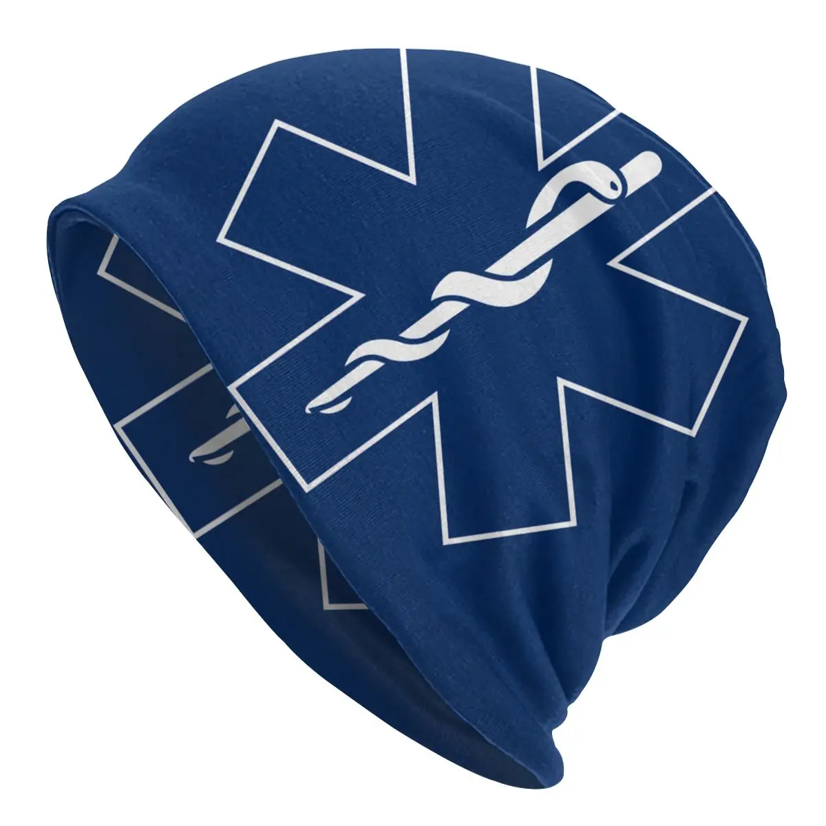 

Шапка-бини Emt Star Of Life, облегающая шапка с напуском, классные зимние теплые шапочки, облегающие шапки для взрослых, медицинский вязаный берет, ...