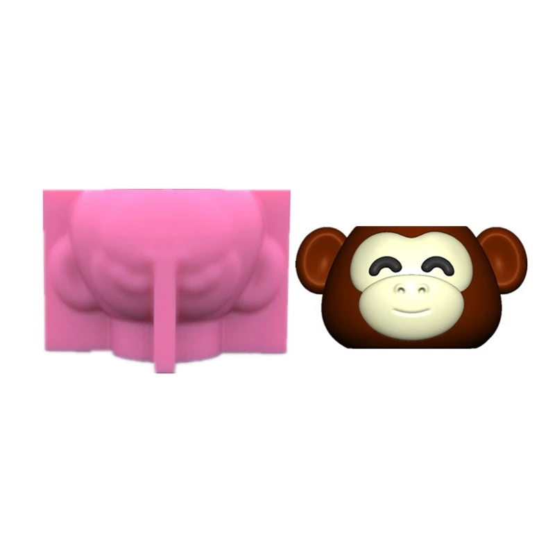 Геометрические обезьяны гипсовые силиконовые формы для изготовления