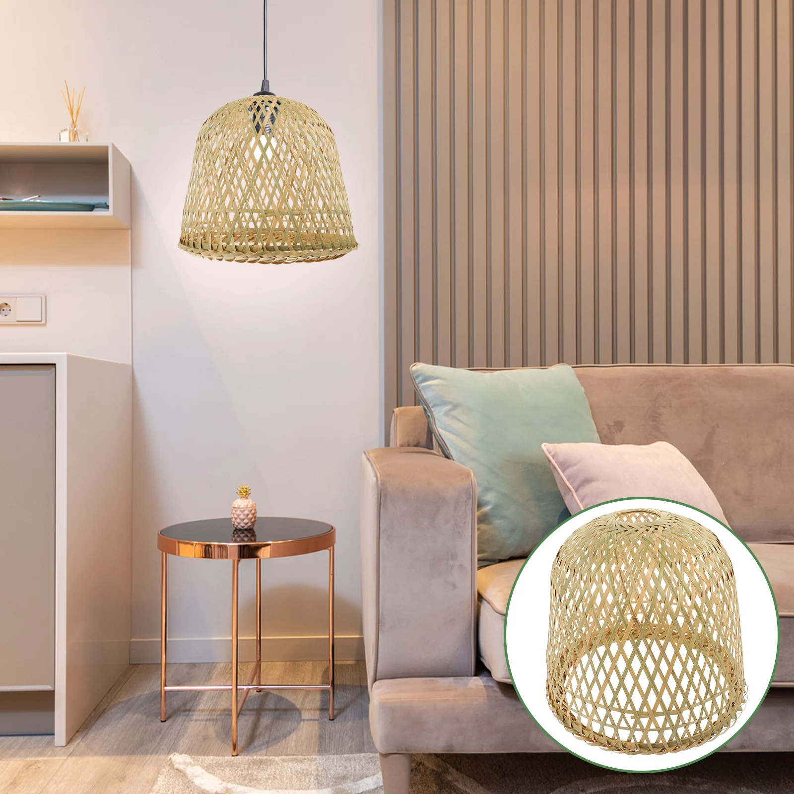 

Ceiling Light Shade Bedside Lampshade Interior Accessories Table Cover Rattan Pendant Menorah Bulbs Wicker Candelabra Shades