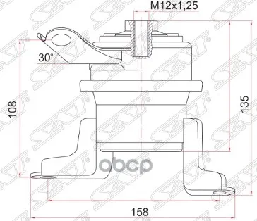 Подушка Двигателя Rh Toyota Caldina/Opa/Premio/Allion/Vista/Ardeo 1zzfe 00 Sat арт. ST 12362 22010| |