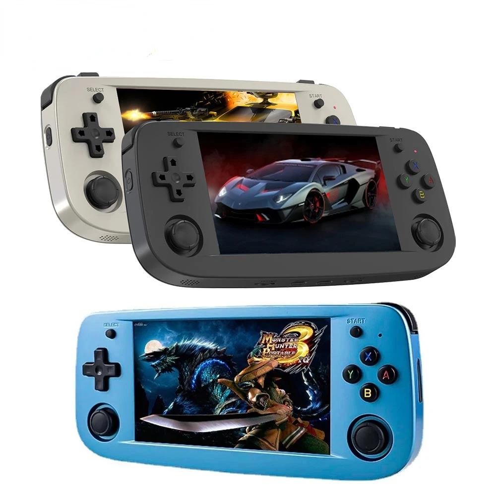 

RG503 4.95inch OLED Screen Retro Handheld Video Game Console Linux System Portable Game Player RK3566 Bluetooth 5G Wifi Best