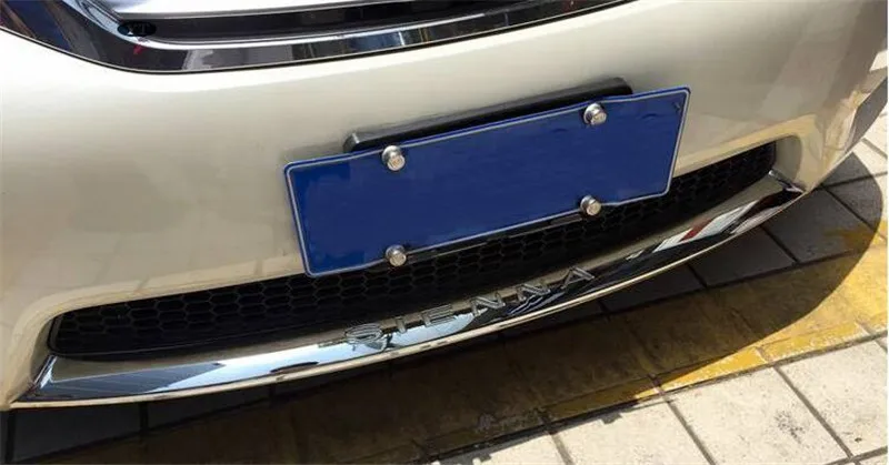 

Abs Chrome Auto front bumper Trim for 2015 -2018 toyota sienna