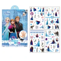 frozen sticker disney princess marvel avengers sofia unicorn cartoon sticker disney tattoo stickers girls children gift 4pcsset
