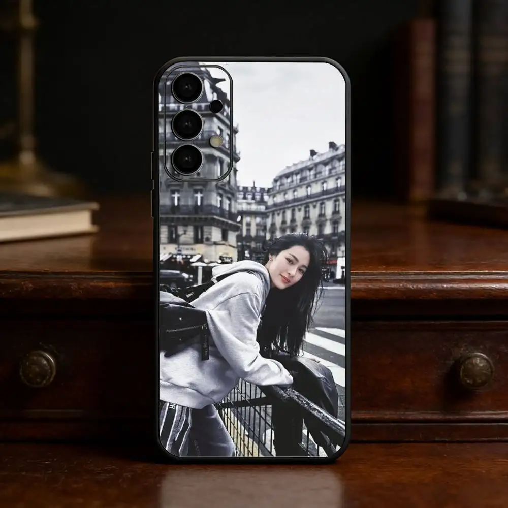 Чехол для телефона с изображением актрисы Линлин Кван для Samsung S25, 24, 21, 22, 23, 30, Ultra, 20, Plus, Fe, Lite, Note, мягкий черный чехол (art.: 3920da283d754) - 3920da283d754