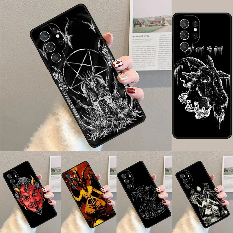 Чехол для телефона Devil Satan для Samsung Galaxy note 10 pro S26 Ultra S23 S24 FE S25 S21 S22 PLUS, противоударный чехол (art.: 3920d9a5beec2) - 3920d9a5beec2