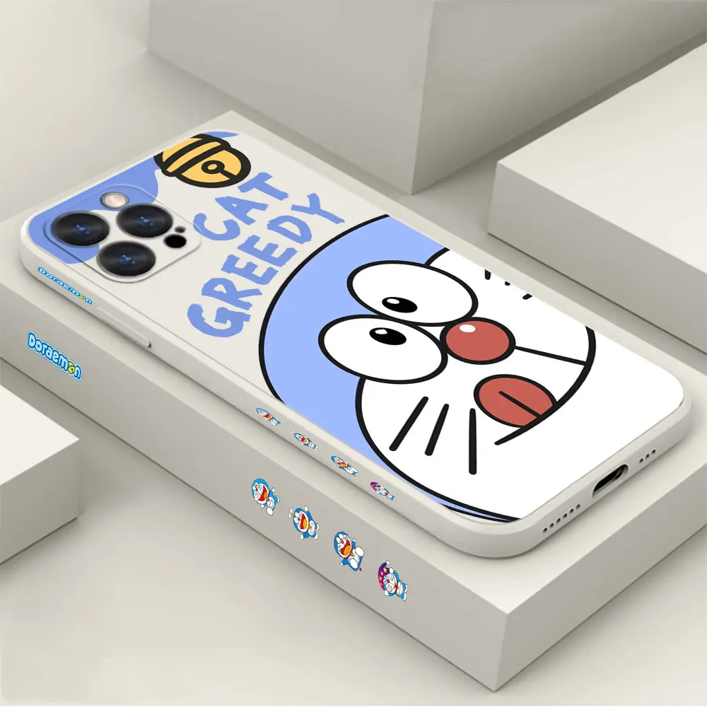 

Anime D-Doraemon Phone Case For Apple iPhone 14 13 12 11 Pro Max Mini 8 7 6 6S SE X XS XR Plus Cases Cover Fundas Cqoues Shell