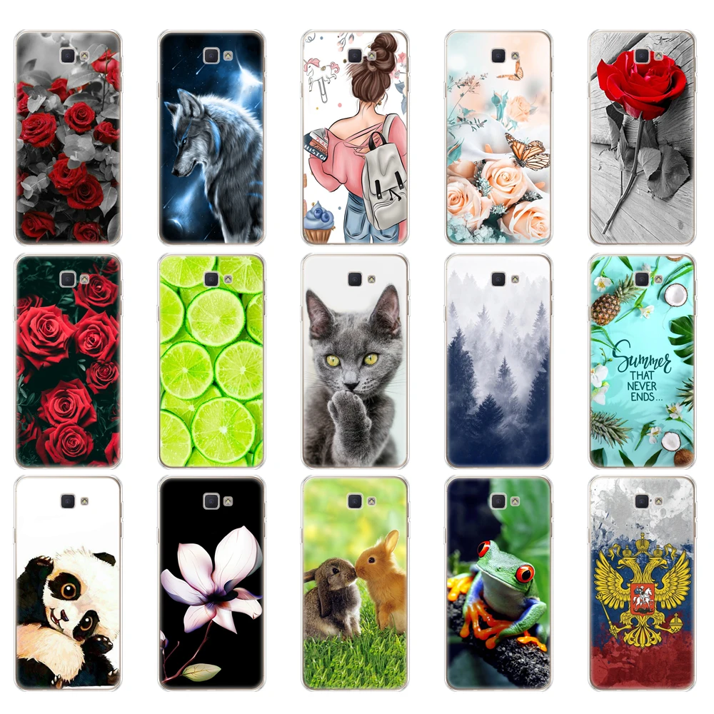 Мягкий ТПУ чехол для Samsung Galaxy J7 Prime SM G6100 G610F G610M On7 2016 силиконовые чехлы телефонов с