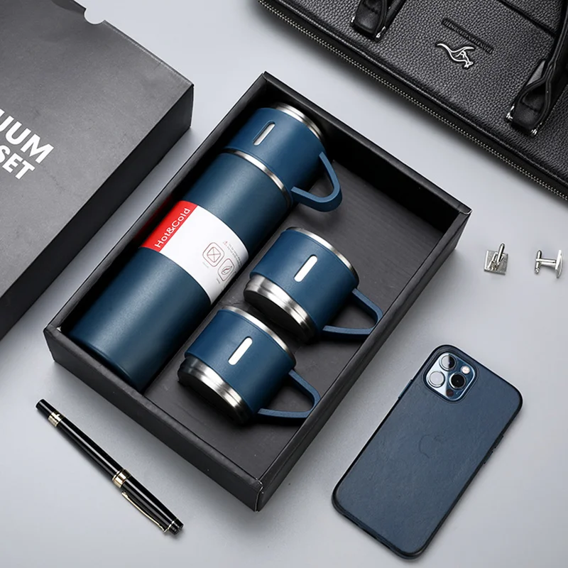 500ml Original Stanley Thermo Cup Contigo Water Bottle Stainless Steel Thermo Travel Business with Gift Box Drinkware Coffee Mug
