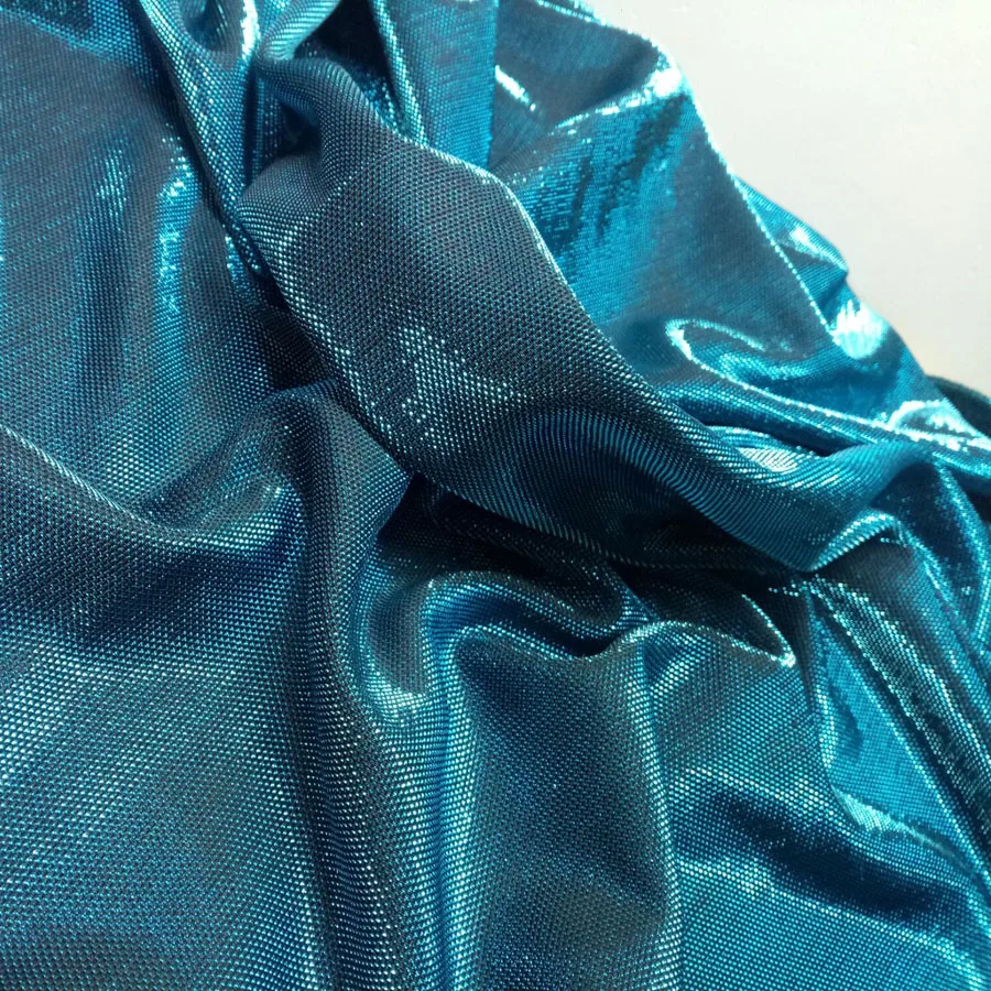 

Evening Dress Gown Shiny Fabric Shiny Metallic Polyester Bling Cosplay Party Decoration Material