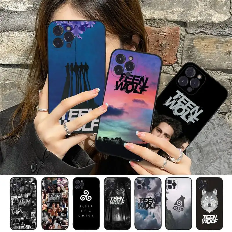 

Teen wolf Phone Case For iPhone 14 11 12 13 Mini Pro XS Max Cover 6 7 8 Plus X XR SE 2020 Funda Shell