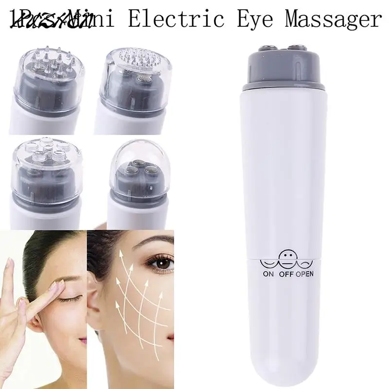 

1X Mini Electric Eye Massager Facial Vibration Thin Device Face Lift Massage Pen
