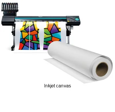 

Printable White Wallpapers Self Adhesive Printing Canvas