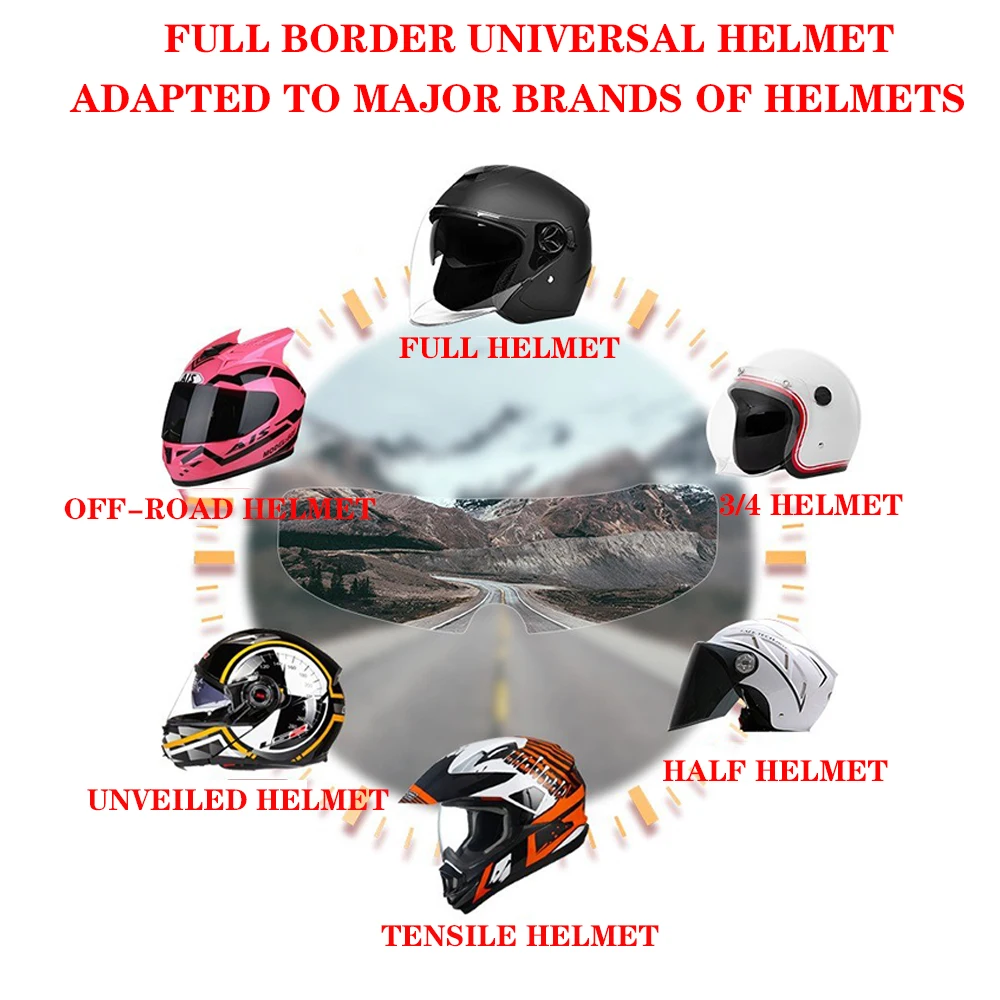 Универсальный мотоциклетный шлем противотуманная пленка линза для AGV SHOEI ARAI Marushin