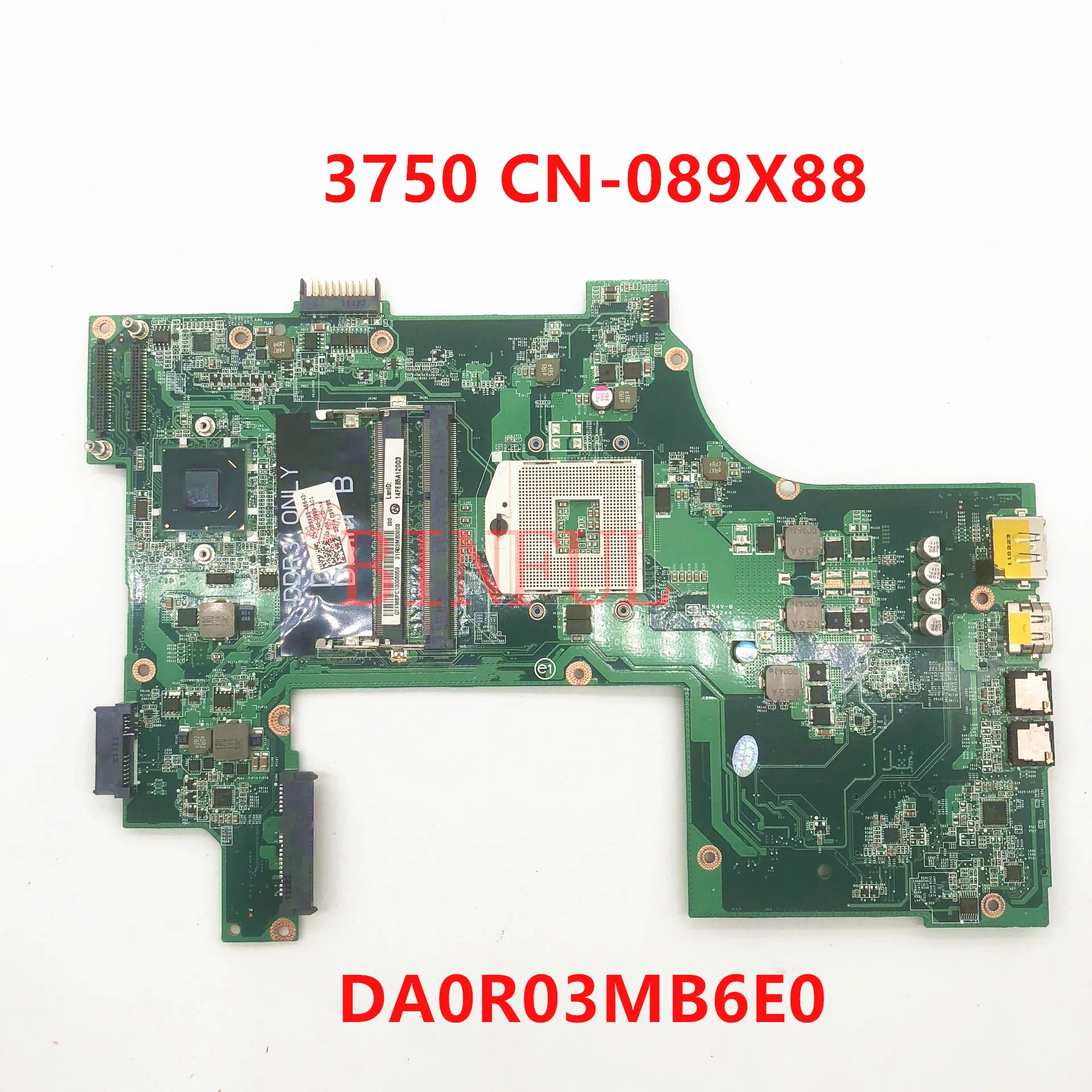 Материнская плата для ноутбука DELL 17R 3750 V3750 CN-089X88 089X88 89X88 материнская DA0R0MB6E1 REV:E HM67