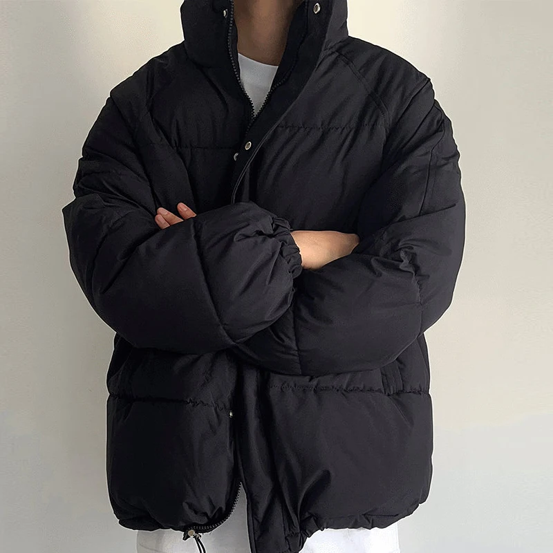 2023 Men's Warm Jacket Thick Coat Casual High Quality Overcoat Thermal Winter Parkas