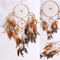 high quality 2022 fashion hanging catcher decoration feathers indian traditional 70 75cm background wall bed head