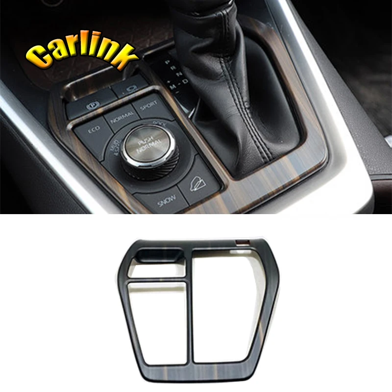 

Для Toyota RAV4 XA50 2019 2020 2021 2022 ABS под дерево, автомобильная консоль, панель переключения передач, декоративная накладка, автомобильные аксессуары, 1 шт.